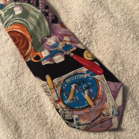 Vintage Funky “Sinner” Tie - Picture 2 of 4